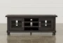Jaxon 65 Inch TV Stand With Glass Doors - Back