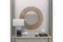 Mirror-Metal Ruched 41X41 - Room