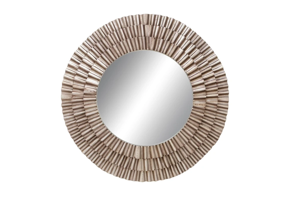 Mirror-Metal Ruched 41X41