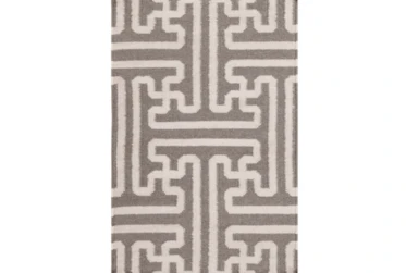 2'x3' Rug-Vich Taupe/Ivory
