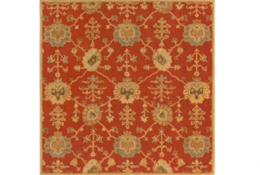 8'x8' Square Rug-Callaby Red