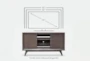 Abbott Driftwood 60" TV Stand - Dimensions Diagram