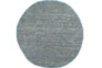 8' Round Rug-Delon Grey - Signature
