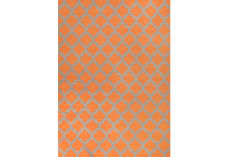 8'x11' Rug-Tron Tangerine/Grey - 360
