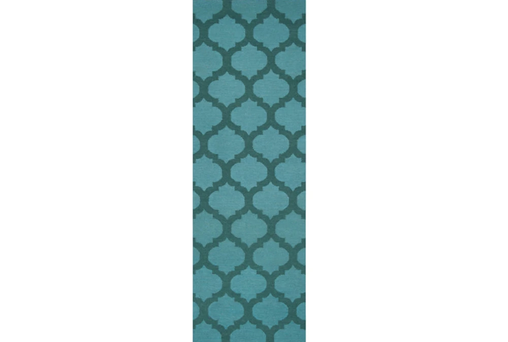 2'5"x8' Rug-Tron Teal/Forest