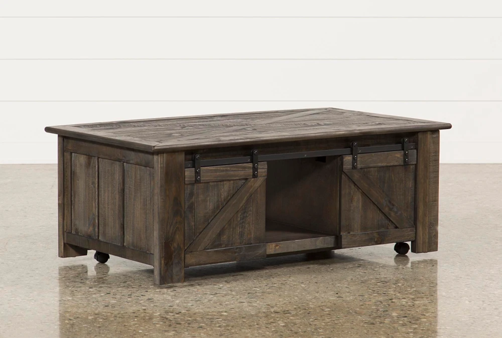 Grant Lift-Top Coffee Table With Casters