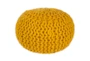 Pouf-Cabled Gold - Signature