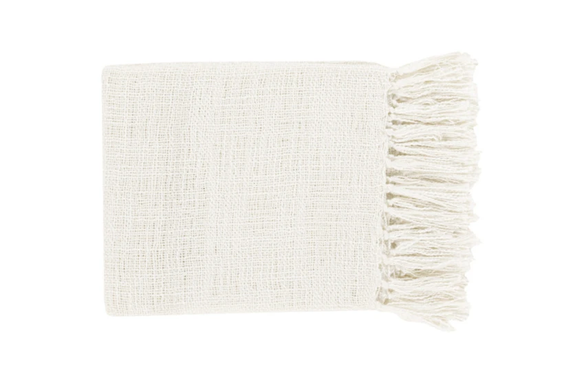 Accent Throw-Delco Ivory - 360