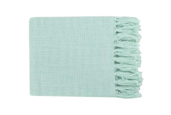 Accent Throw-Delco Mint | Living Spaces