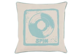 Accent Pillow-Spin Blue 18X18