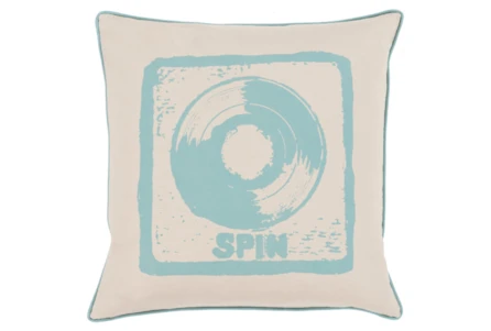 Accent Pillow-Spin Blue 20X20