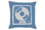Accent Pillow-Spin Cobalt 18X18 - Signature