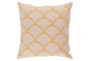 Accent Pillow-Scales Geo Ivory/Sunflower 22X22 - Signature