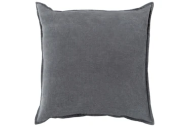 Accent Pillow-Beckley Solid Charcoal 18X18