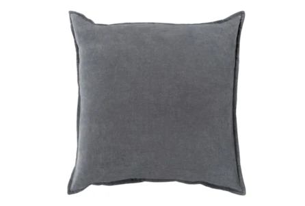 Accent Pillow-Beckley Solid Charcoal 22X22