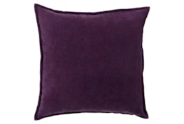 Accent Pillow-Beckley Solid Eggplant 18X18