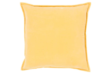 Accent Pillow-Beckley Solid Gold 18X18 - Main