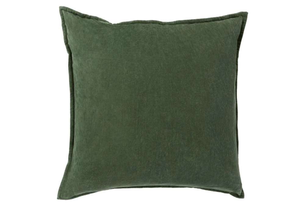 Accent Pillow-Beckley Solid Emerald 22X22