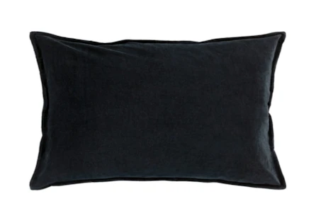 Accent Pillow-Beckley Solid Charcoal 13X20