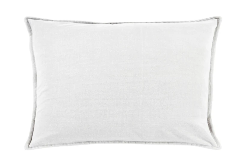 Accent Pillow-Beckley Solid Light Grey 13X20 - 360