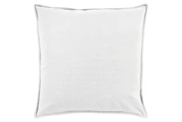Accent Pillow-Beckley Solid Light Grey 18X18