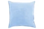 Accent Pillow-Beckley Solid Sky Blue 22X22 - Signature