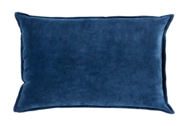 Accent Pillow-Beckley Solid Navy 13X20