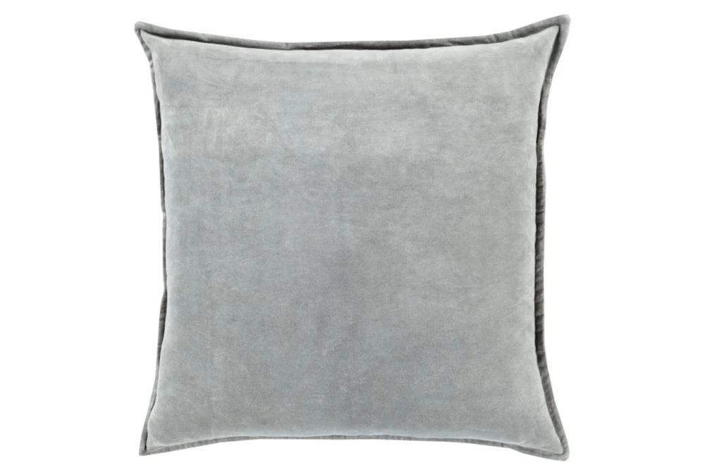 Accent Pillow-Beckley Solid Light Grey 22X22