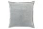 Accent Pillow-Beckley Solid Light Grey 22X22 - Signature