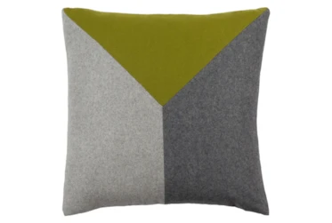 Accent Pillow-Ricci Grey/Lime 18X18