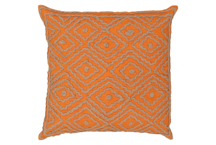 Accent Pillow-Patin Orange 20X20 - 360