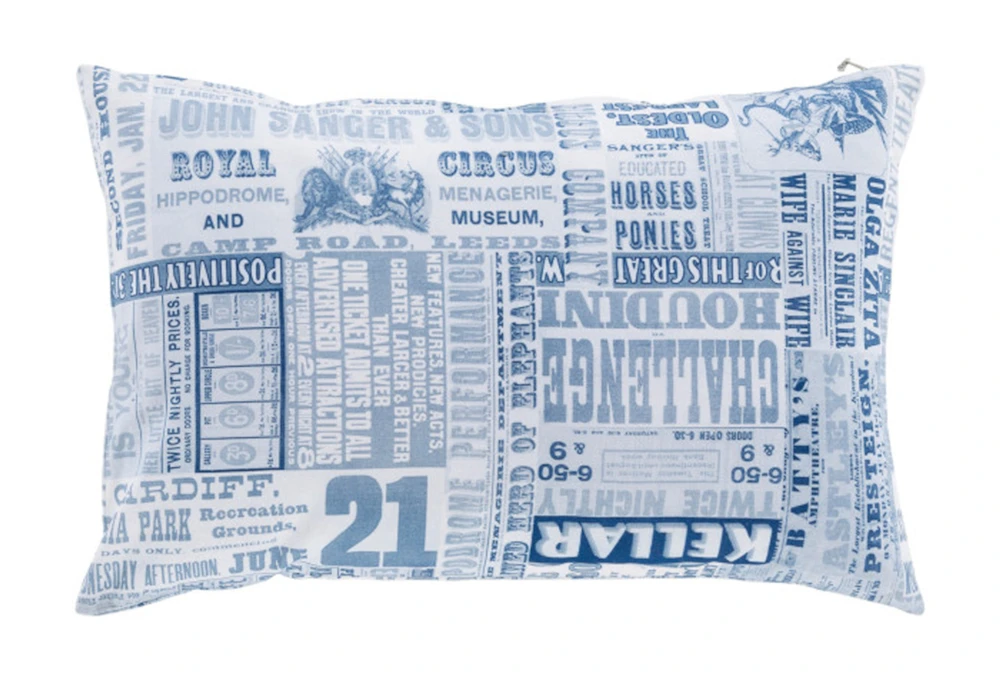 Accent Pillow-Verbosity Blue 13X20