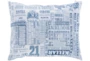 Accent Pillow-Verbosity Blue 18X18 - Signature
