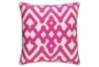 Accent Pillow-Langley Zig Zag Geo Pink/Ivory 20X20 - Signature