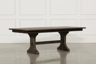 Valencia 90 Inch Extension Trestle Dining Table