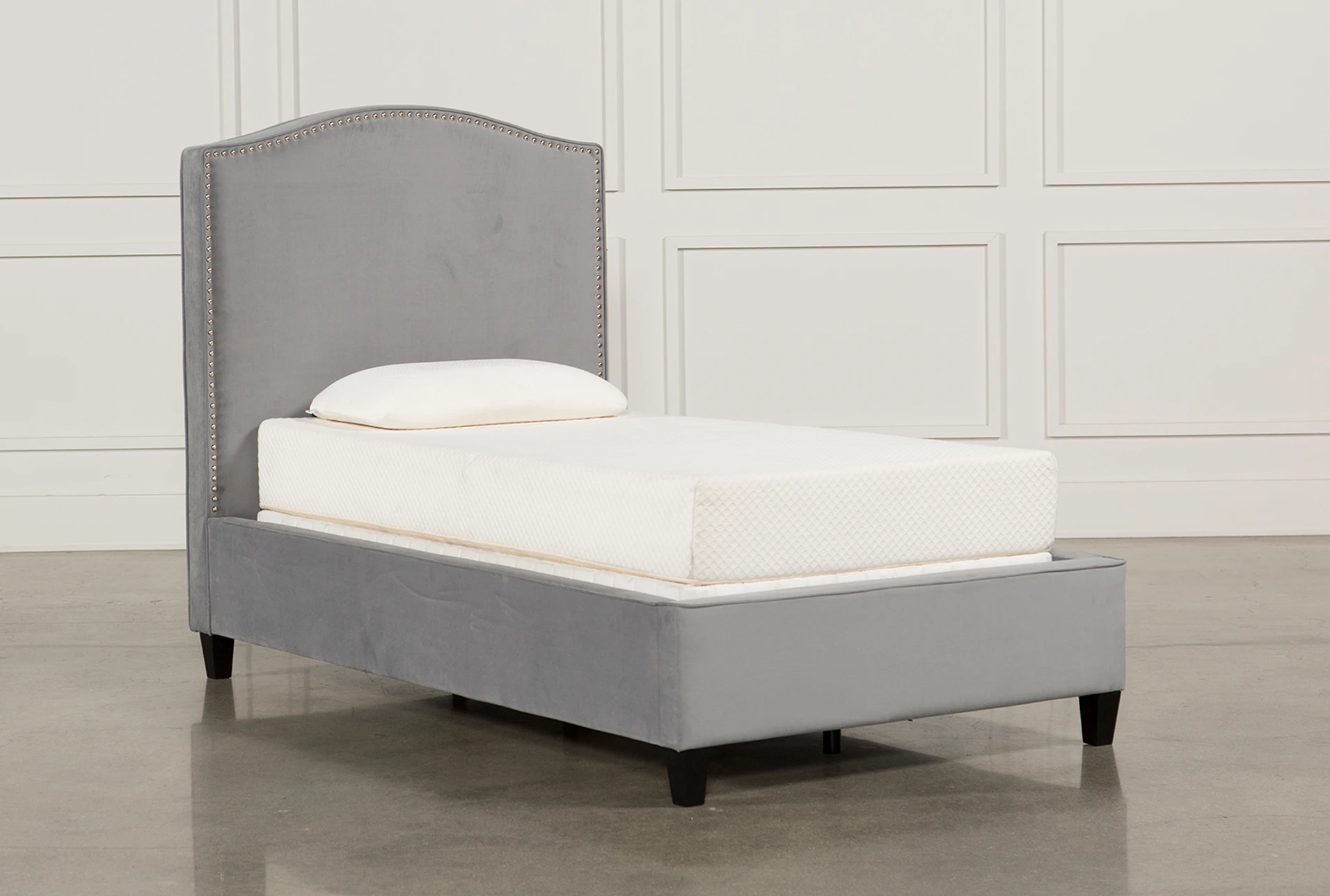 Kate Dove Twin Upholstered Bed Living, Twin Upholstered Headboard And Frame