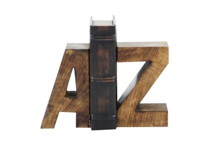 8 Inch Wood Bookend - Main