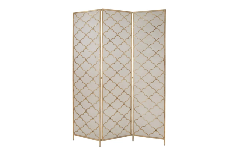 Metal Wire 3-Panel Screen - 360