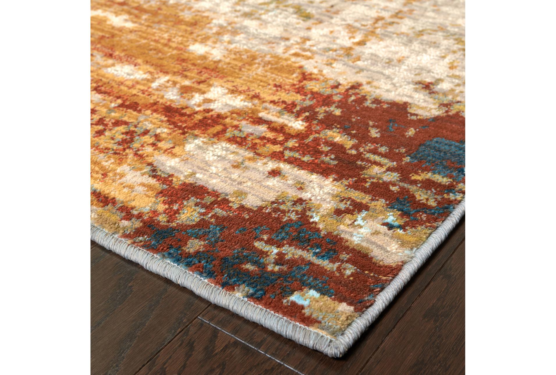 One Size Coja by Sofa4life Mahommes Area Rug Multi-Color
