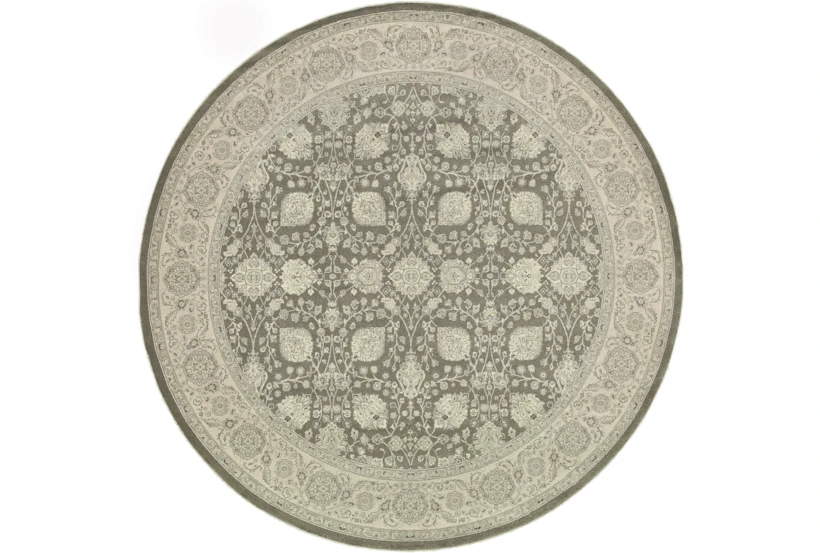 6'6" Round Rug-Guinevere Charcoal - 360