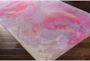4'x6' Rug-Pink Brushstrokes - Detail