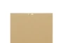 White Contemporary Abstract Canvas Wall Art, 47"x 47" - Back
