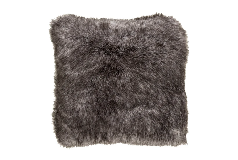 Accent Pillow-Graphite Fur 20X20 - 360