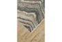 2'8"x7'8" Rug-Grey Bookmatch Agate - Detail