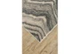 2'8"x7'8" Rug-Grey Bookmatch Agate - Front