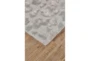 5'x8' Rug-Silver Pebbles - Front