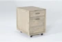 Allen Mobile Filing Cabinet With 2 Drawers - Side