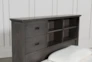 Owen Grey Full Bookcase Bed With No Storage - Detail