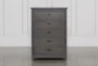 Owen Grey Chest Of Drawers - Side