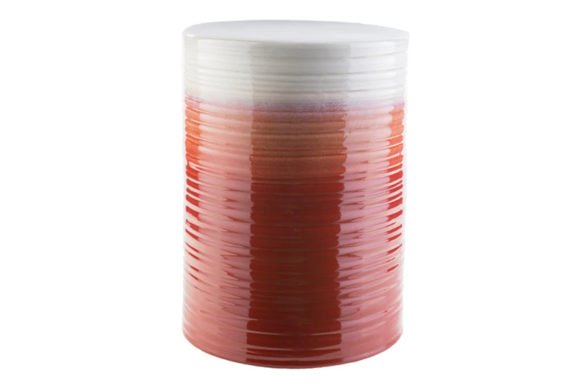 Red Ombre Stool - 360